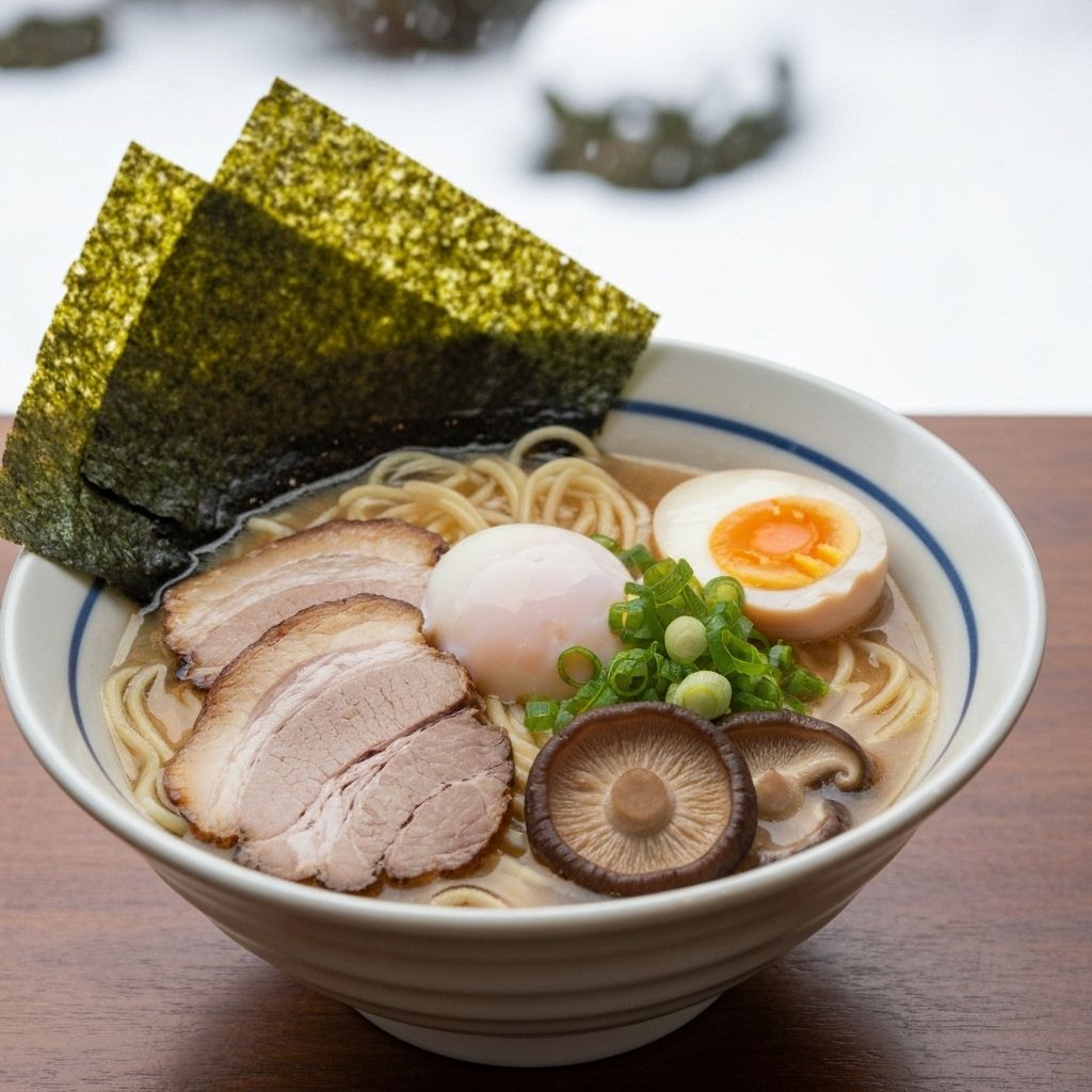 Ẩm thực mùa đông: Ramen và những món ấm lòng